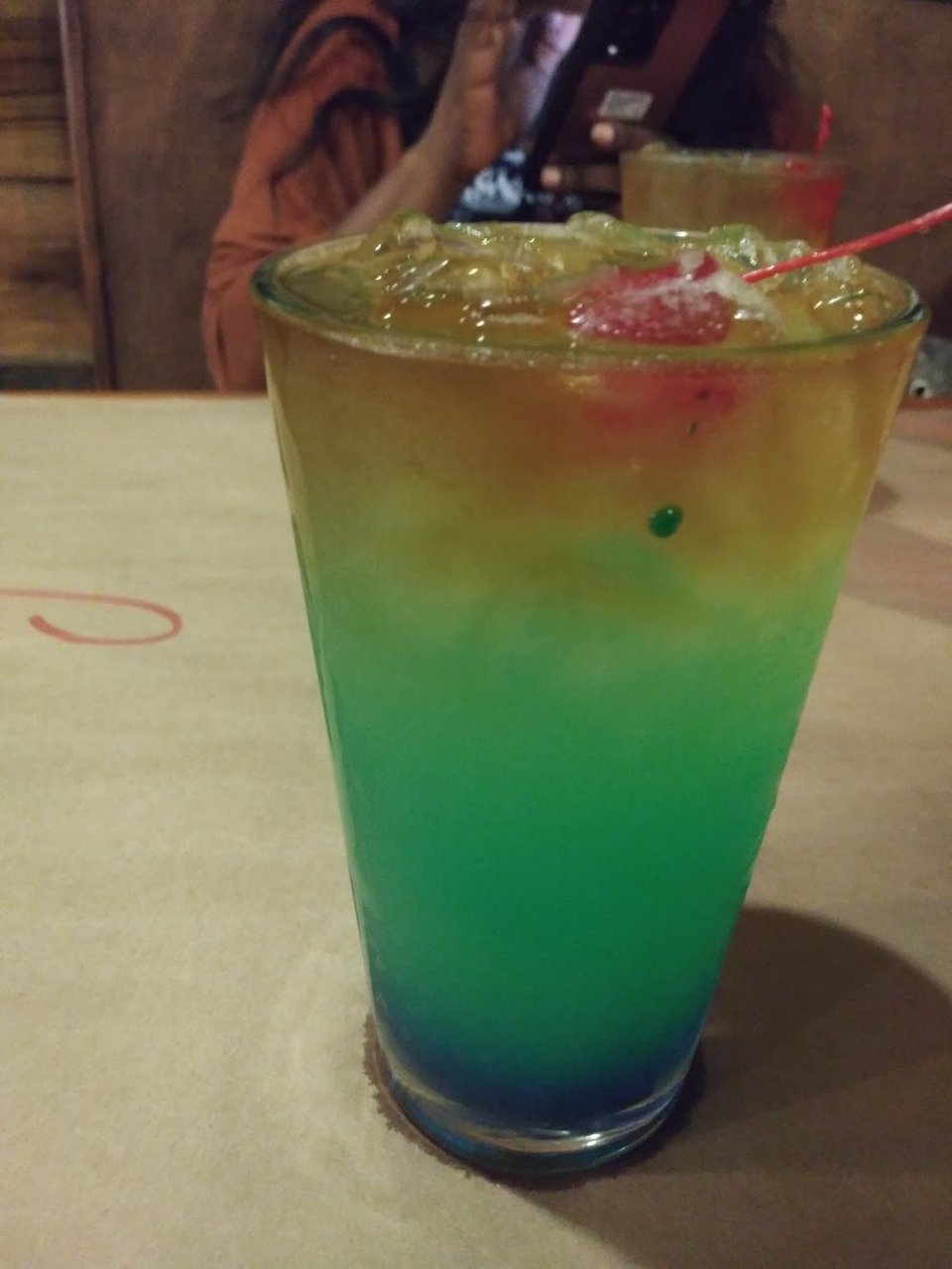Blue Long Island Iced Tea